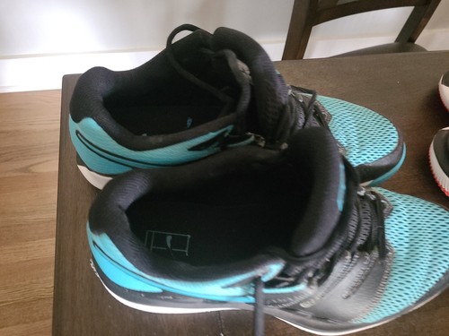 Nike Air Zoom Vapor X HC AA8030 003 Black Gamma Blue Mens Size 10.5 Federer - Picture 2 of 14