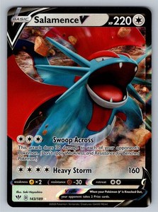 Salamence V 143/189 Darkness Ablaze Ultra Rare Holo