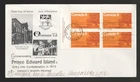 1973 Canada Prince Edward Island Rose Craft FDC. Ottowa First Day Cover