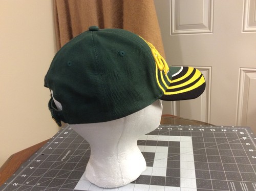 Green Bay Green and Yellow Strapback Hat - Picture 4 of 7