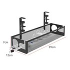 Under Desk Metal Cable Tray Adjustable Design for Efficient Cable Organization