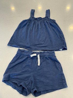 GAP Blue 2 Piece Shorts Set. Size XS (4-5). Excellent Condition.
