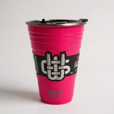 Wyld Gear 24 oz Insulated Stainless Steel Cup/ Tumbler New W/ Lid Rubber Bottom