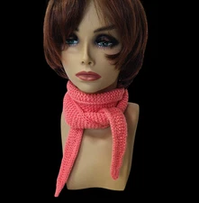 Sophie Scarf Neck Warmer Winter Acrylic Persimmon