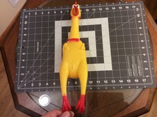 Extra Loud Rubber Chicken/Squeeze Toy 15.5 Inch