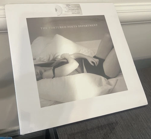 Taylor Swift The Tortured Poets Department White Vinyl LP The Manuscript Sealed