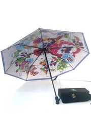 Folding umbrella, Flower print umbrella, Compact umbrella, 2 Lay umbrella