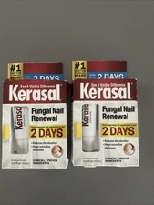 LOT OF 2 Kerasal Fungal Nail Renewal Treatment 0.33 fl oz NEW FAST SHIPPING