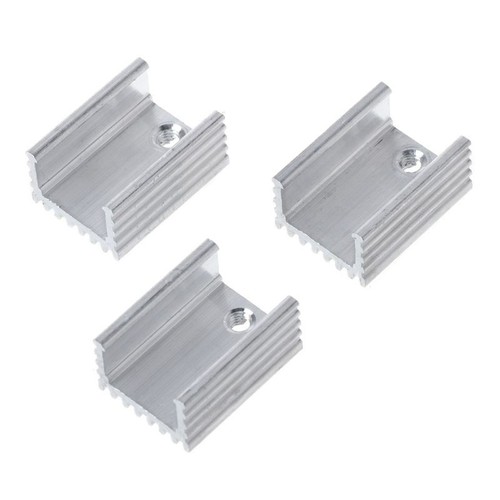 10pcs 20x15x10MM Aluminium TO-220 Heatsink TO 220 Heat Sink Transistor Radiators - Afbeelding 5 van 8
