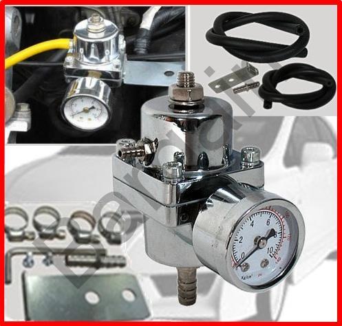 RISING RATE ADJUSTABLE FUEL PRESSURE REGULATOR for TOYOTA SUPRA SZ GZ RZ 1JZGTE - Picture 2 of 4