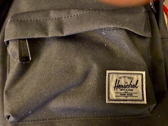 HERSCHEL SUPPLY CO. Zumiez Mini Backpack BLACK with RAINBOW  display picture 1