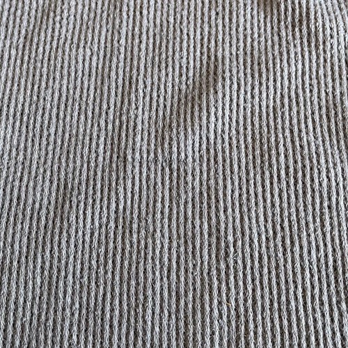 Lucky Brand Top M Damen grau Waffelmuster Strick zum Binden 3/4 Ärmel Schmucksteinausschnitt neu mit Etikett LESEN - Bild 8 von 11