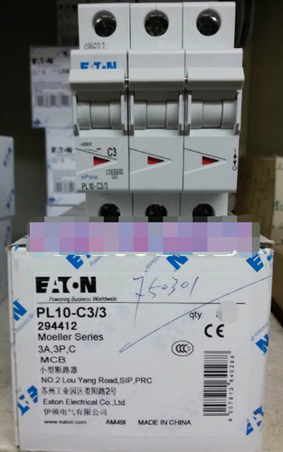 ** 1PC NEW EATON MOELLER PL10-C3/3 free shipping - Picture 1 of 3