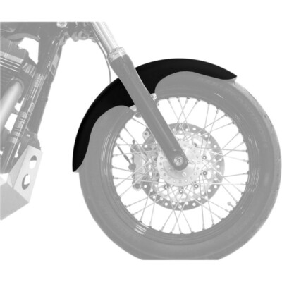 Klock Werks Tire Hugger Klub Front 19'' Fender RAW Blocks Harley Dyna FXD 06-17