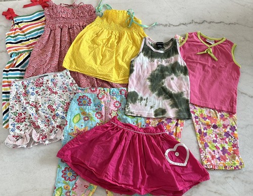 Lot of 9 Girls Designer Clothing Guess Crewcuts Cotton Tails Zyno Size 5/6 - Picture 2 of 14
