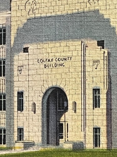 Postal de Ratón Nuevo México Palacio de Justicia del Condado de Colfax 1937 - Imagen 5 de 8