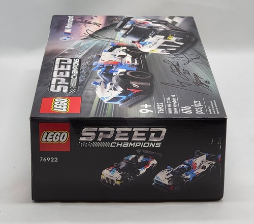 Rahal Letterman Lanigan signed LEGO 76922 Speed Champions BMW M Hybrid IMSA Set - Picture 9 of 9
