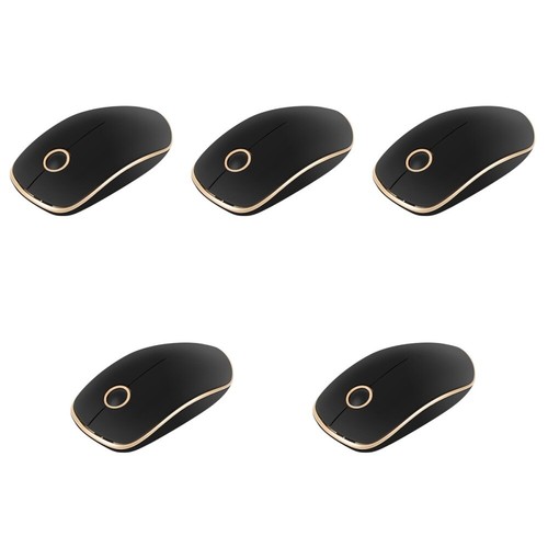 5 Pack Drahtlose Mute- Arbeit Computermaus Kabellose Mit Empfänger - Bild 11 von 12