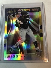 2021 Panini Absolute Extreme Team Spectrum Gold 03/10 Luis Robert #ET-3 +Green