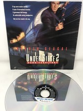 Under Siege 2 Dark Territory WideScreen LaserDisc starring Steven Seagal
