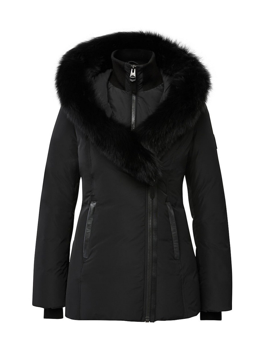 Mackage Akiva Down Coat With Fur Lined Hood Small eBay