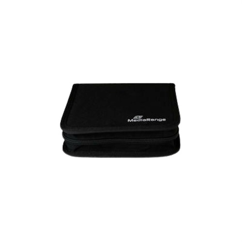 Black Nylon Wallet 24 Discs CD DVD Bluray Media Storage Holder Carry Case x 1 - Picture 5 of 12