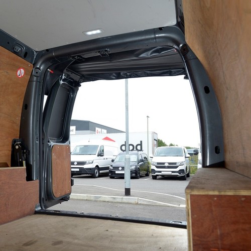 VW CADDY HECKTÜR MARKISENABDECKUNG PASSGENAU (AB 2004) SCHWARZ 567 - Bild 21 von 24