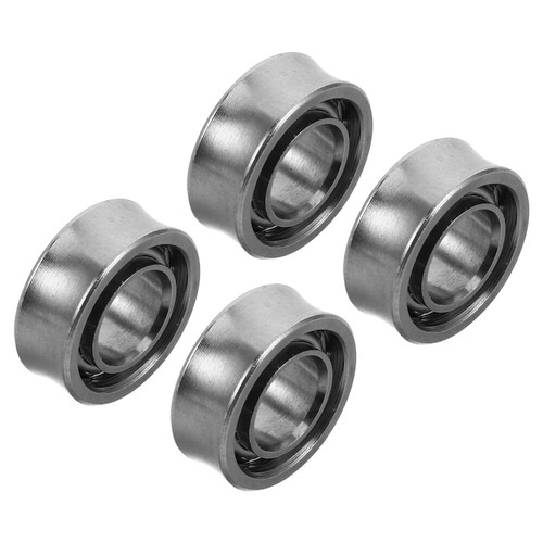 4 Pcs Yo-yo Bearings Mini Tiny Miniature Deep Groove Metal Shielded Ball