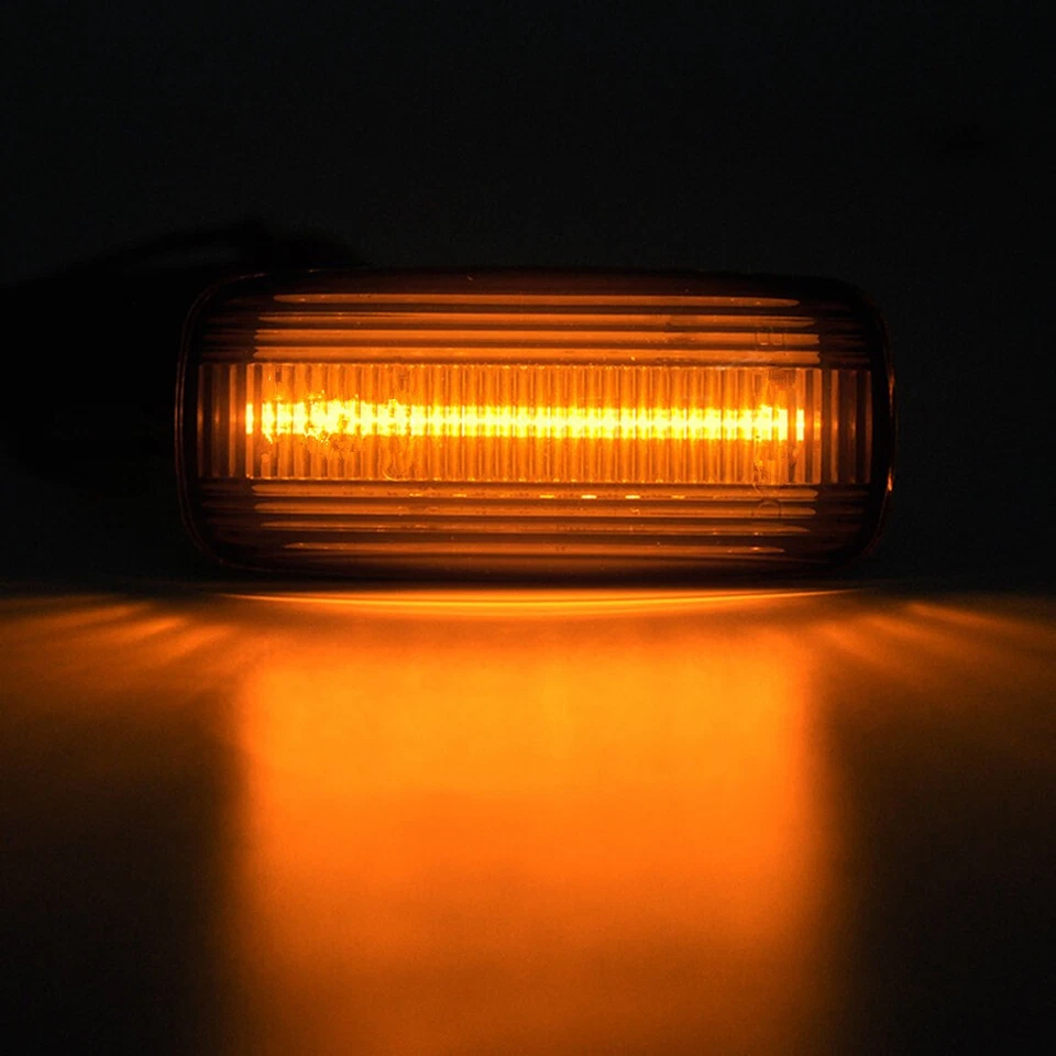 For Jeep Patriot Compass Grand Cherokee Dynamic Smoke Lens LED Side Marker Light - Imagem 2 de 4