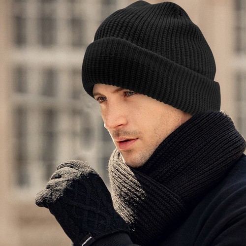 3 Hole Knitted Full Face Mask Winter Ski Cap Balaclava Beanie Tactical Warm Hat - Picture 7 of 47