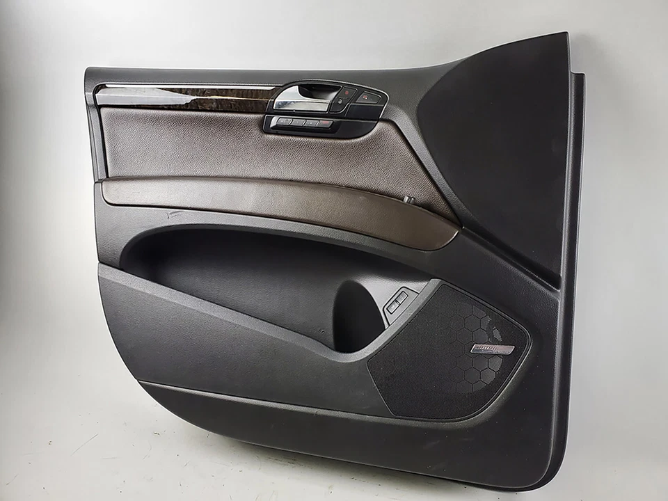 2007 - 2009 Audi Q7 4L Door Panel Cover W Power Window Switch Handle Front Left - Image 2 of 4