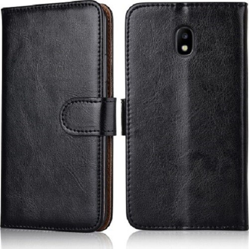For Samsung J3 2018 Phone Case Leather Flip Shockproof Wallet Book Cover UK POST - Picture 2 of 6
