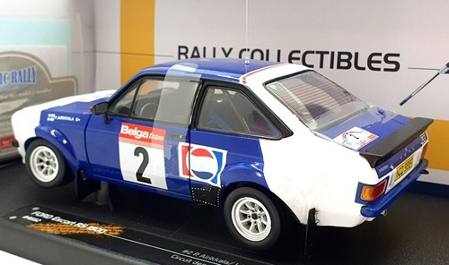 Sun Star 1/18 Scale 4662 Diecast - Ford Escort RS1800 #2 Airikkala 1983 - Picture 2 of 5