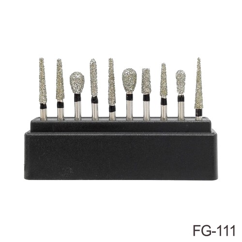Dental FG Diamond Burs Impugnatura ad attrito per manipolo ad alta velocità 15 tipi - Foto 11 di 17