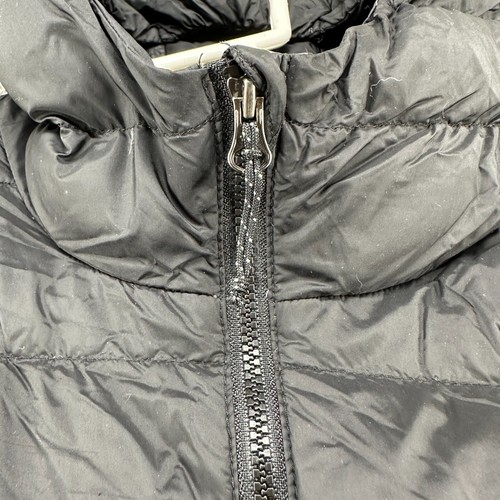 Eddie Bauer Jacket Womens L Black Puffer Quilted Hooded Insulated Down Long - Afbeelding 5 van 15