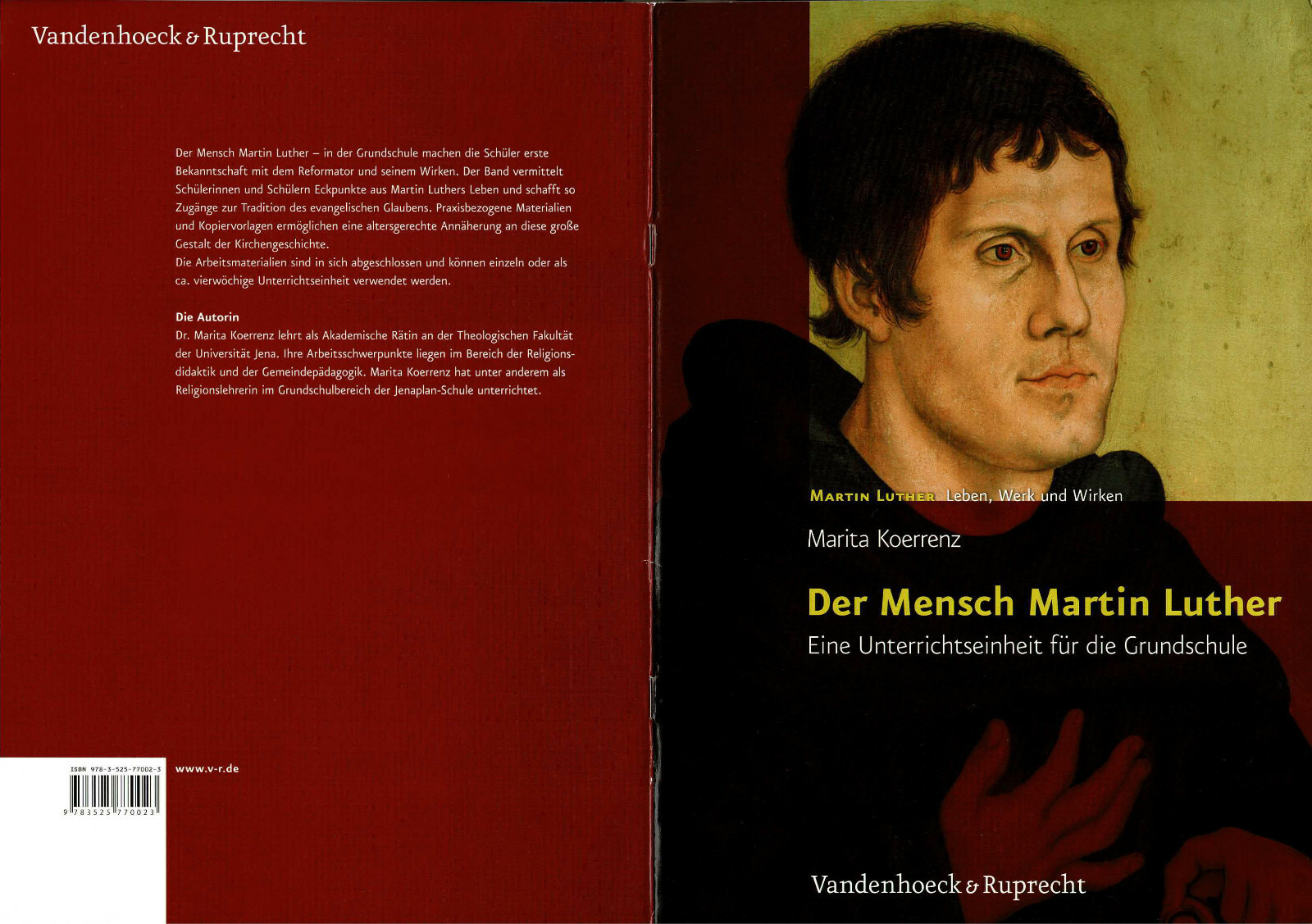 Ru Unterrichtsentwürfe: Der Mensch Martin Luther Von Marita Koerrenz