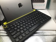 Logitech K480 Bluetooth Multi-Device Keyboard - Black, in Box, New