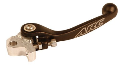 ARC 08-19 Yamaha YZ250 Folding Brake Lever Black Composite Textured