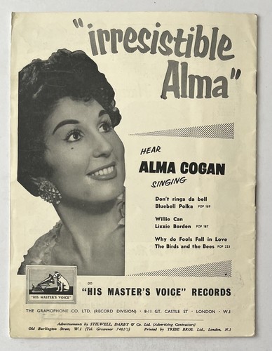 Winifred Atwell - Signed Autograph “Rocking The Town” (1956) - Alma Cogan - Imagen 9 de 9