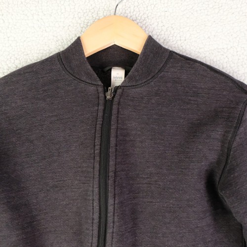 Ivivvia Jacket Girls 10 Gray Full Zip Bomber Sherpa Fleece Lined Outdoor Sporty - Picture 2 of 10