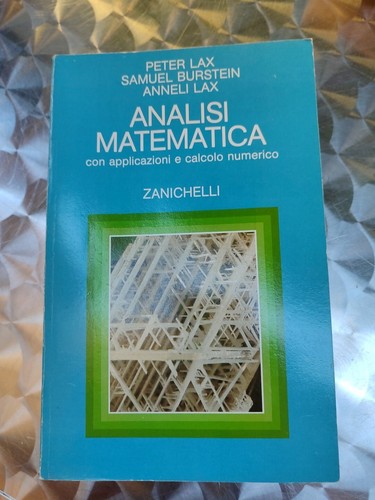 P.LAX ,S.BURSTEIN ,A.LAX - ANALISI MATEMATICA,1990 - Picture 1 of 5
