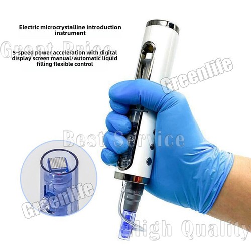 9/12/24/36/42 Pin Mini Mic-roneedle Machine Kit Mesotherapy Skin Pen Cartridges - Picture 8 of 23