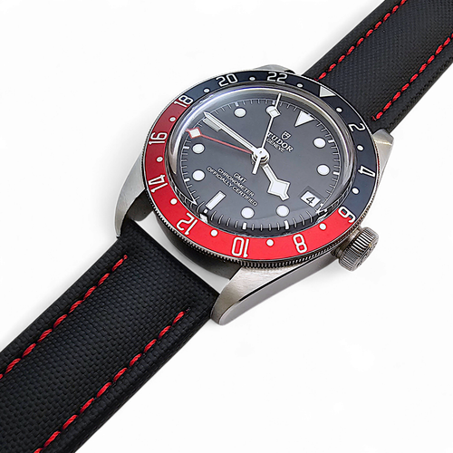 Sailcloth Watch Strap Band Premium Two Piece Divers Mens 20mm 22mm Quick Release - Picture 35 of 95