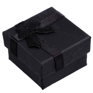24-Pcs-Ring-Earring-Jewelry-Display-Gift-Box-Bowknot-Square-Case-black-R8Z8
