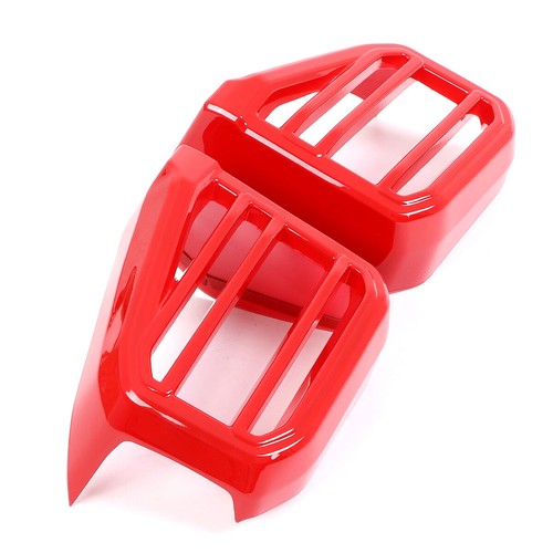 Dashboard Side Air Outlet Frame Cover ABS Red Trim For Toyota Sequoia 2023-2024 - Picture 10 of 12