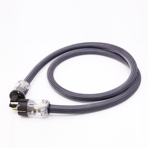 Audiophiles Netzkabel HIFI US/EU AC Netzkabel mit Schuko US Netzstecker - Bild 5 von 31