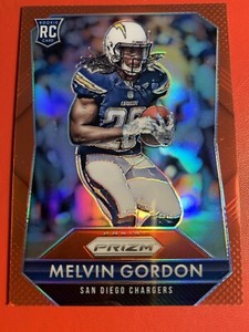 Melvin Gordon 2015 Panini Prizm #270 RED Rookie Card Chargers Broncos
