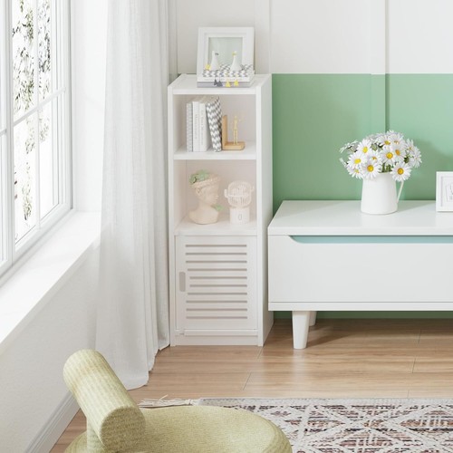 Badezimmerschrank Beistellschrank Badschrank Wohnzimmer Aufbewahrungsschrank DE - Bild 30 von 33