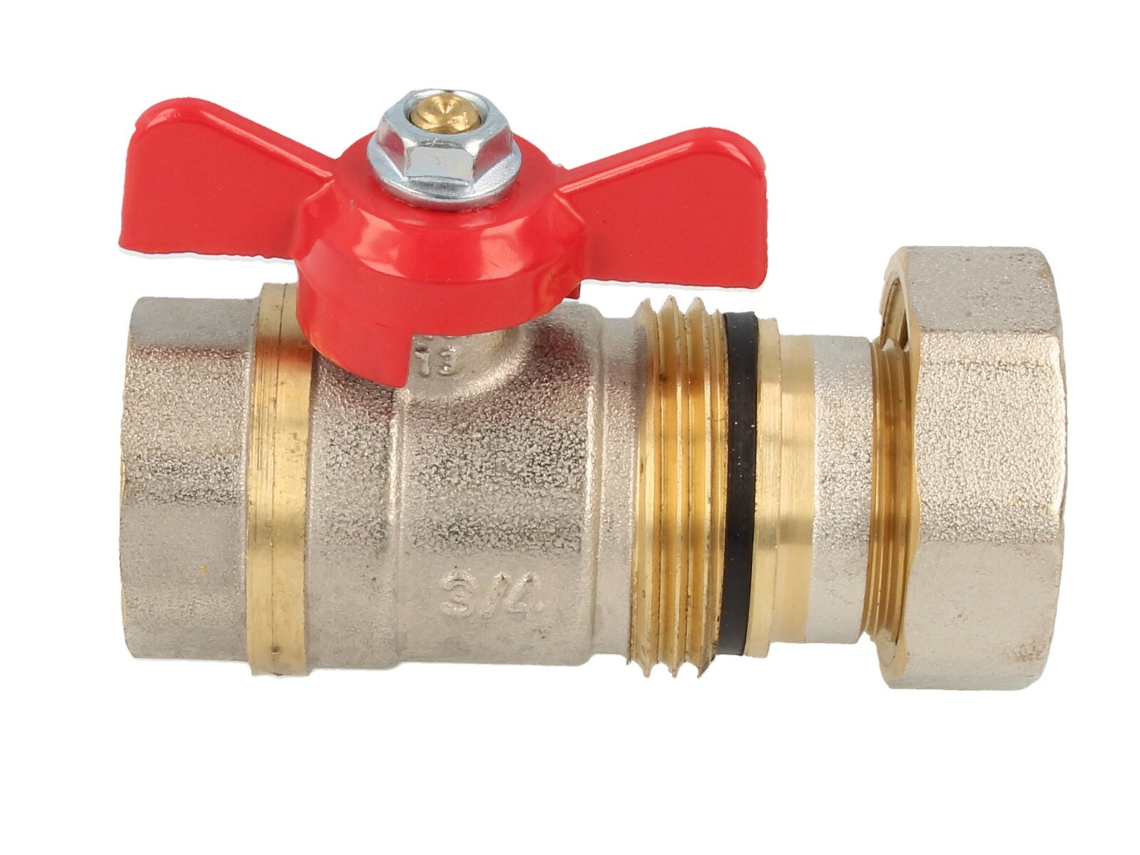 25 mm x 3//4 STP fittings 08336014 PP V/álvula de bola con rosca interior