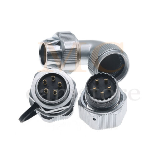 WEIPU WY20 30A 5 pines brida codo impermeable cable de aviación enchufe - Imagen 3 de 6